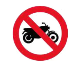 Prohibida circulación de motocicletas