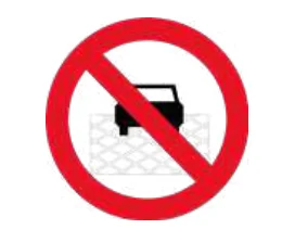 No bloquear cruce
