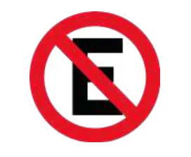 Prohibido estacionar