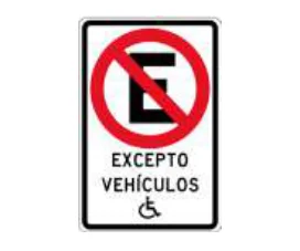 Prohibido estacionar