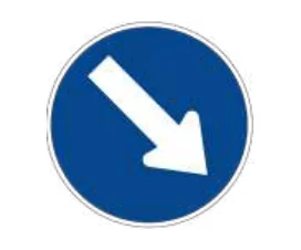 Paso obligado derecha