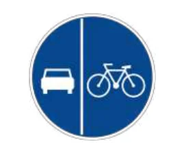 Superficie segregada motorizados-ciclos