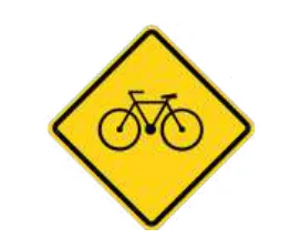 Ciclistas en la vía